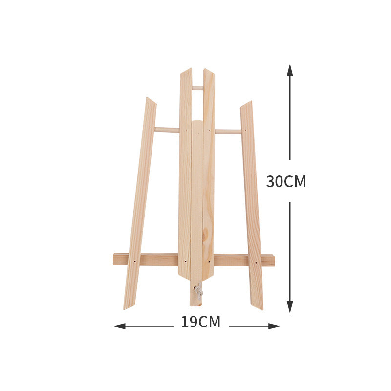 Tabletop Wooden H-Frame Easel