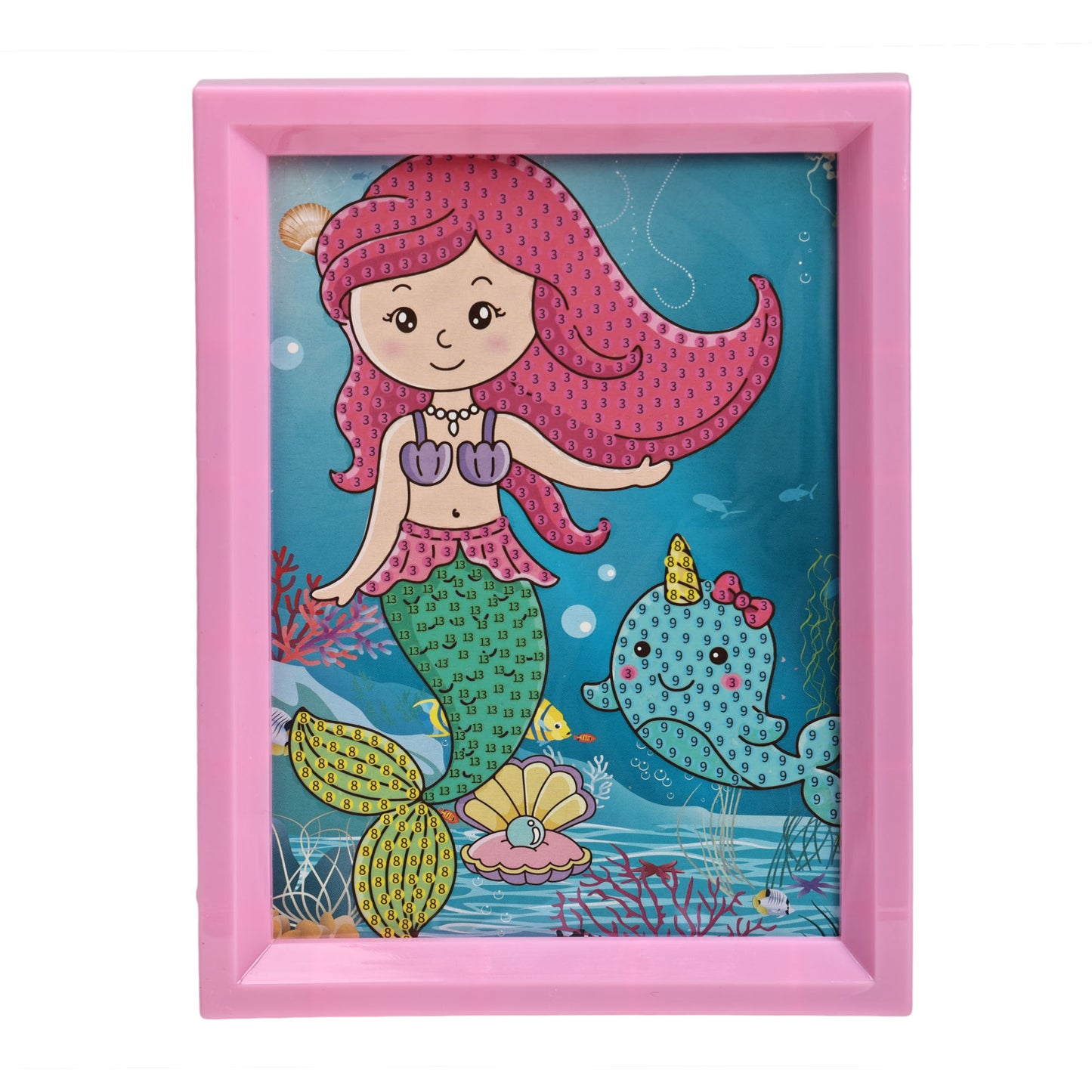 Diamond Painting 18*14 cm Paperboard with Plastic Frame