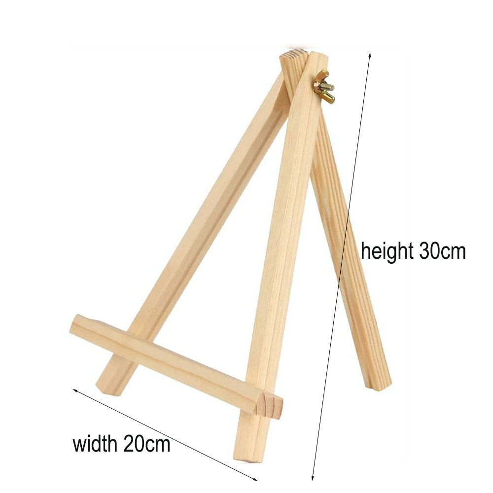 Wooden Tripod Tabletop Easel for Kids or Students