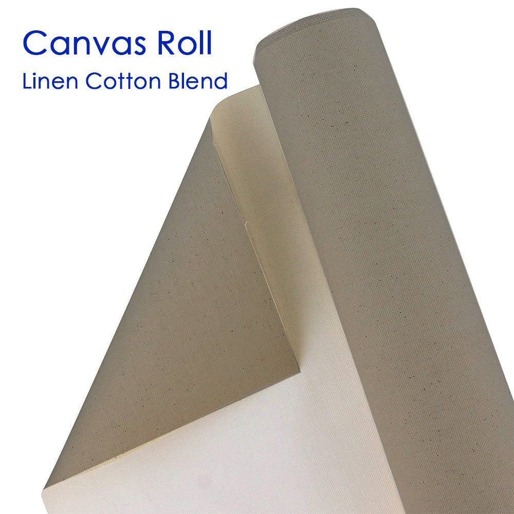 Cotton Canvas Roll for Students Acrylic Oil Painting