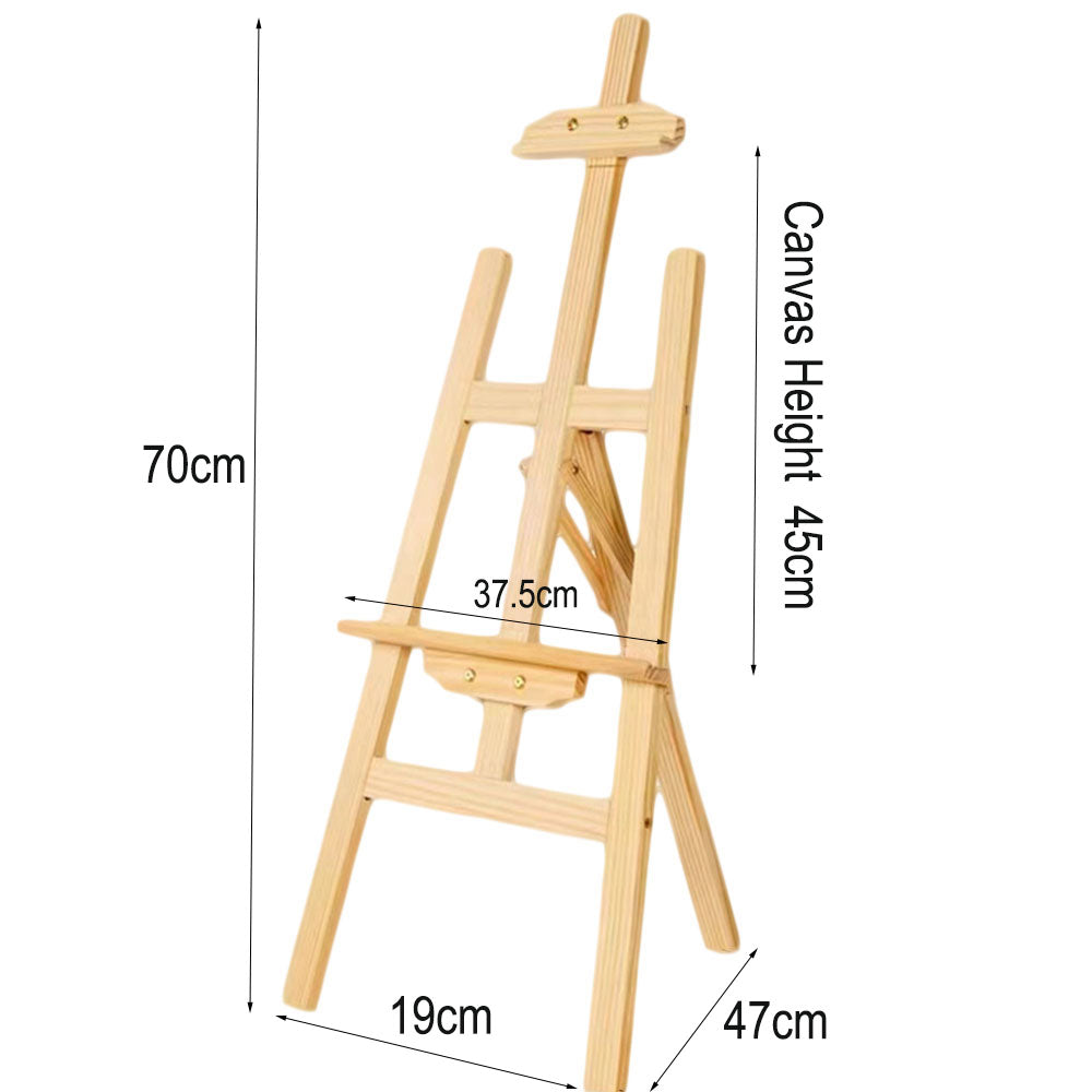 Wooden Floor Easel Stand for Painting and Exhibition