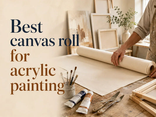 Best Canvas Rolls for Acrylic Painting in 2026