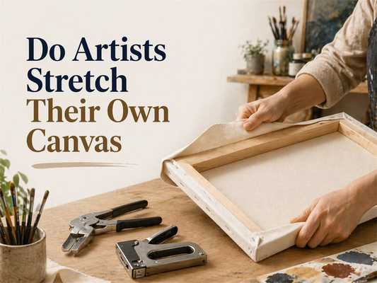 Should Artists Stretch Their Own Canvases