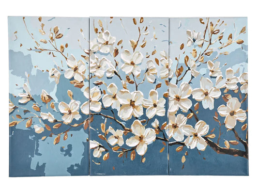 Paint by Number Stretched Canvas (3 pcs Set)