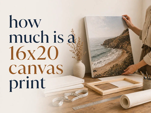 How Much Is a 16x20 Canvas Print? A Complete Pricing Guide