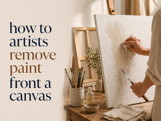 How to Remove Paint from Canvas: A Comprehensive Artist's Guide