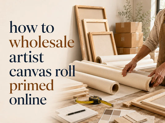 How to Wholesale Primed Artist Canvas Rolls Online: A Complete Guide