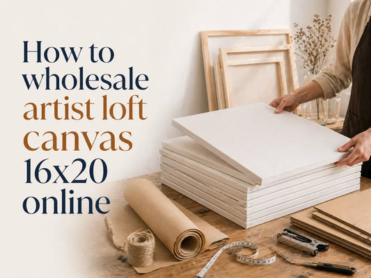 Tutorial: How to Wholesale Artist Loft Canvas 16x20 Online