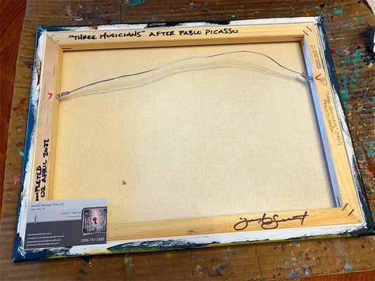 Do Artists Ever Sign the Back of a Canvas