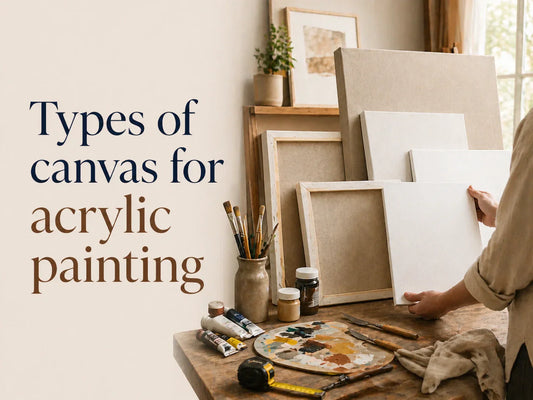 The Ultimate Guide to Choosing the Right Canvas for Acrylic Painting