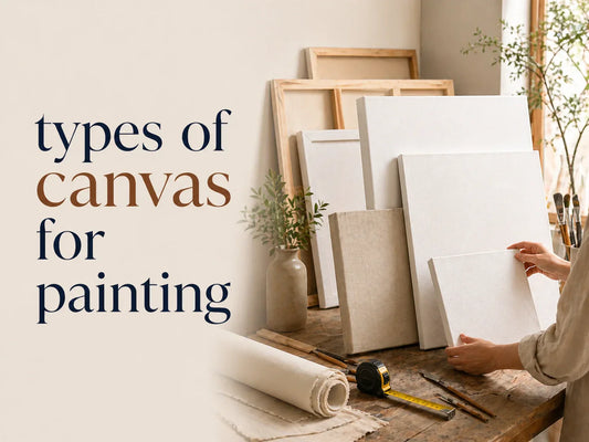 Choosing the Right Canvas for Your Painting: A Comprehensive Guide