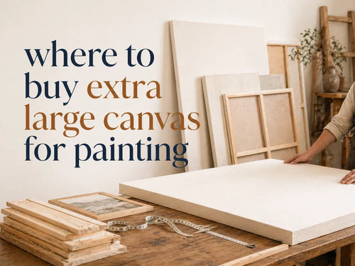 Guide: Where to Buy Extra Large Canvas for Painting