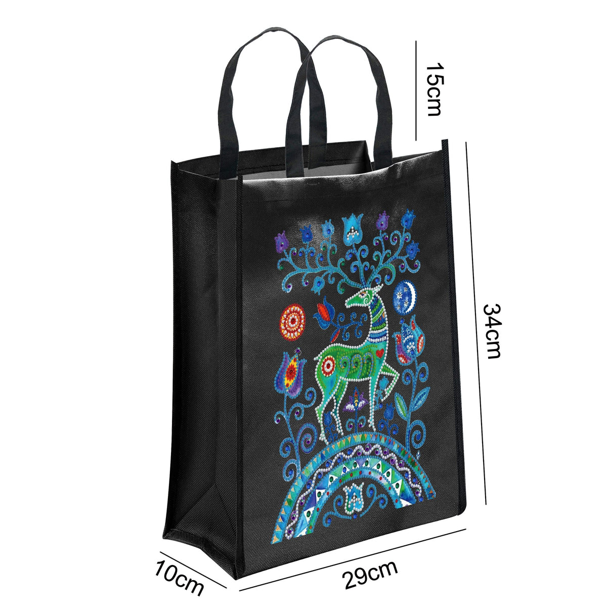 Diamond painting eco-friendly bag - Oxford fabric material handbag 35*8*2.5 cm DIY