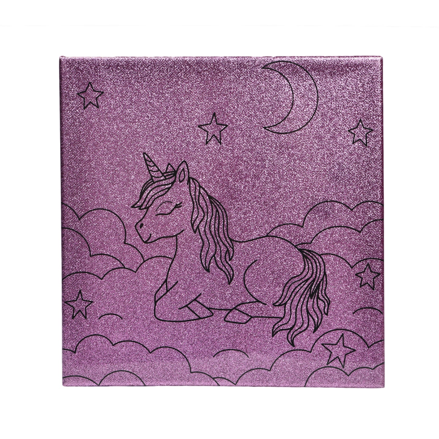 Coloring Golden Power Painting 20*30 cm Stretched Canvas