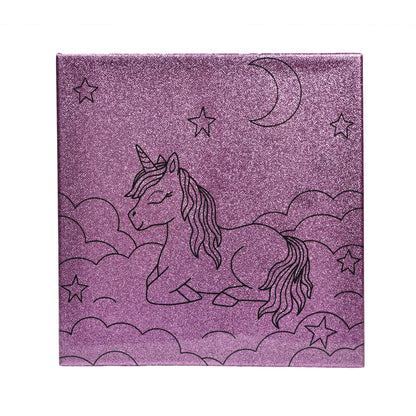 Coloring Golden Power Painting 20*30 cm Stretched Canvas