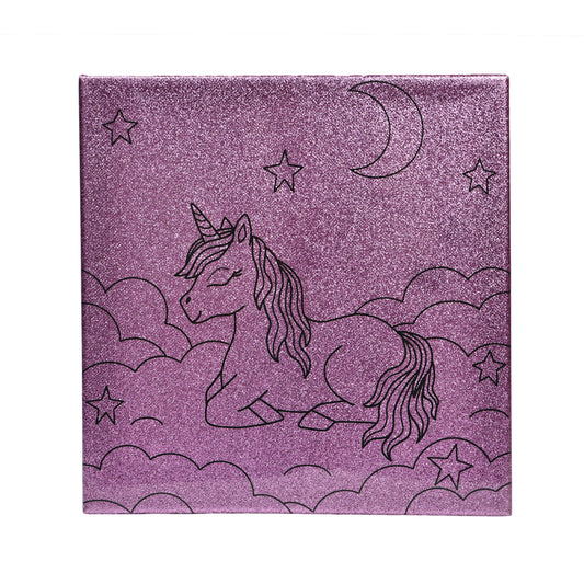 Coloring Golden Power Painting 20*30 cm Stretched Canvas