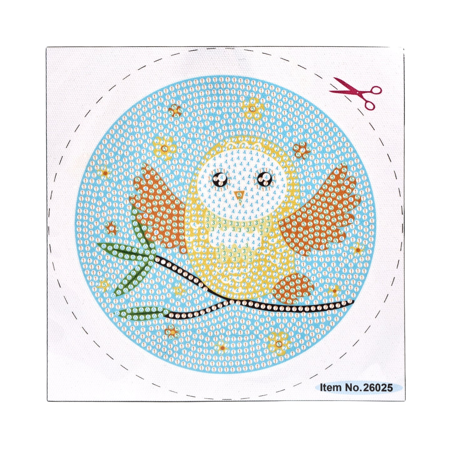 Diamond Painting Craft by Numbers for Kids or Students