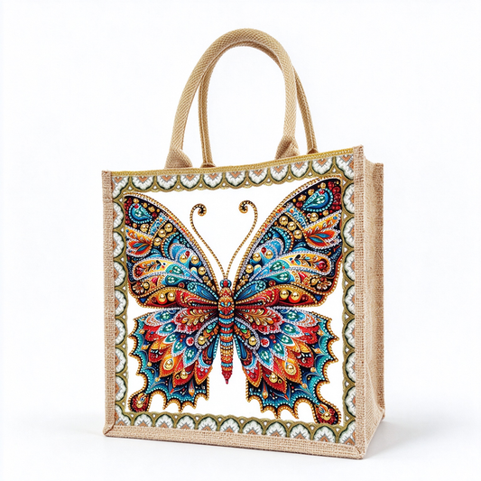 Diamond Painting Linen Bag Handbag 45*28*13 cm DIY