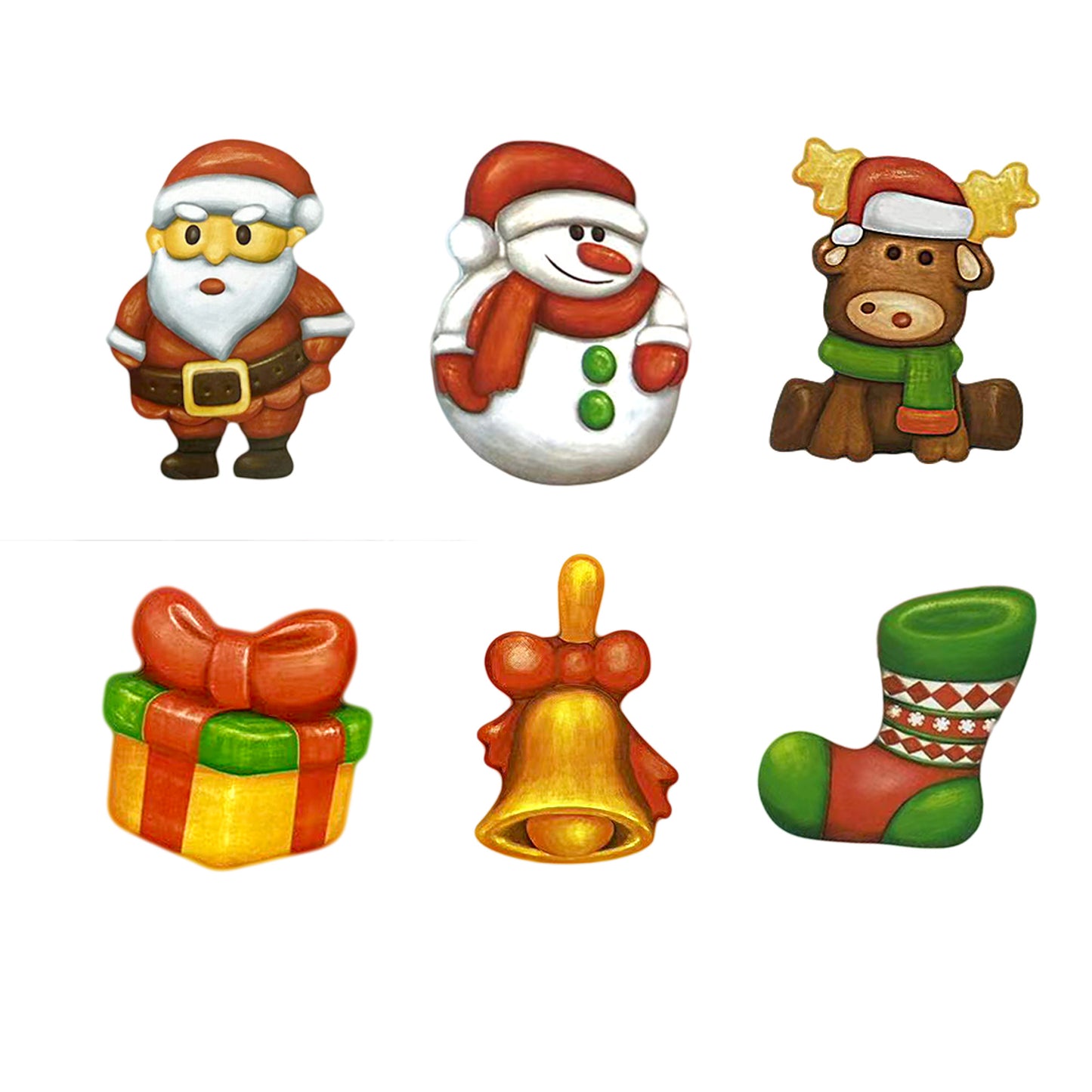 3D Magnet Plaster Painting Cartoon Image Kit