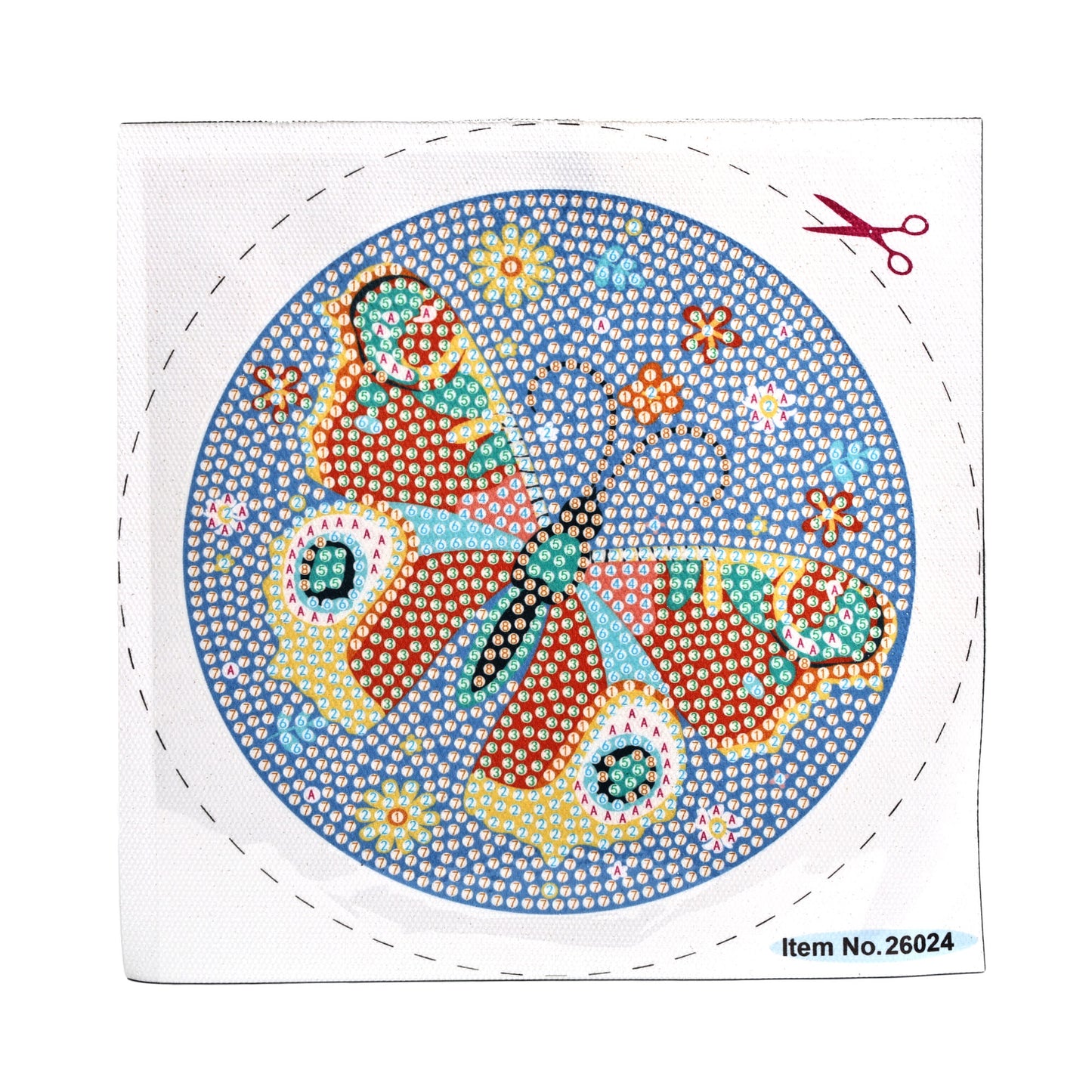 Diamond Painting Craft by Numbers for Kids or Students