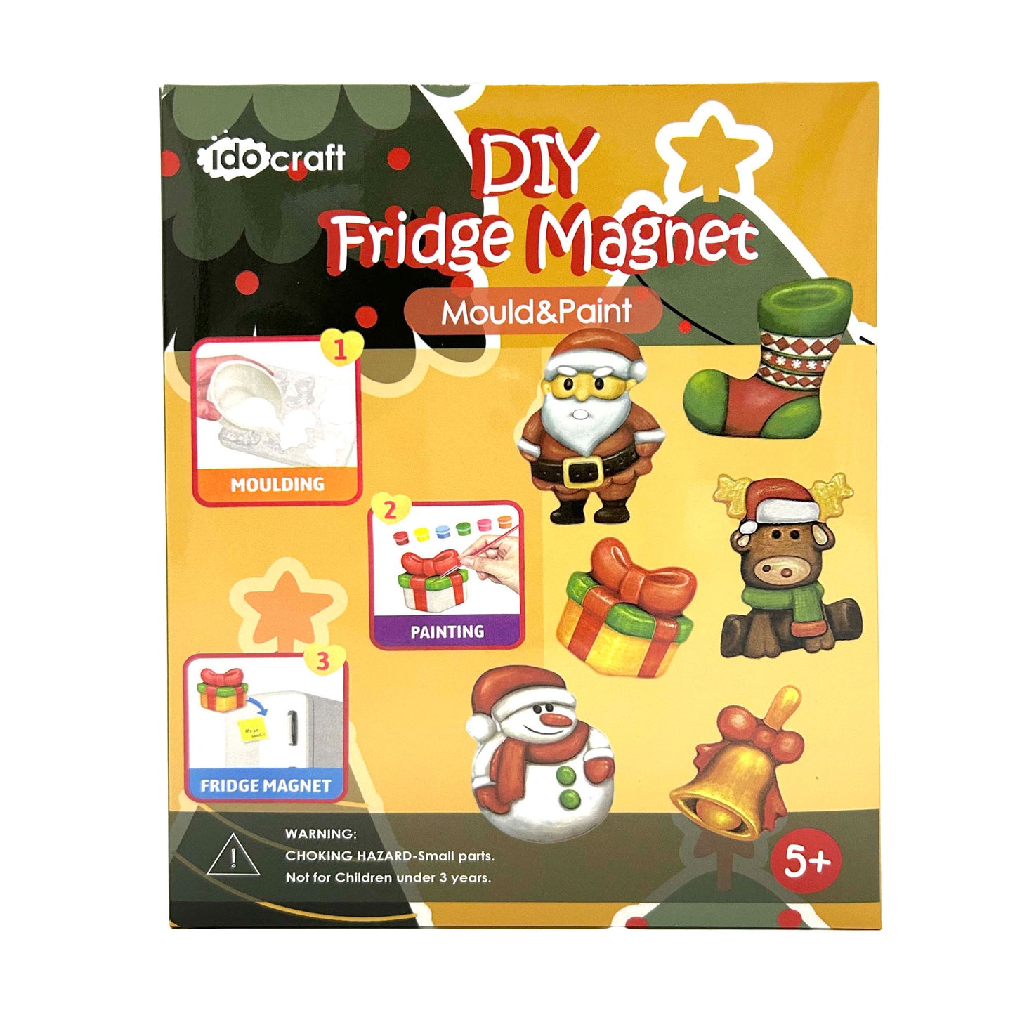 3D Magnet Plaster Painting Cartoon Image Kit