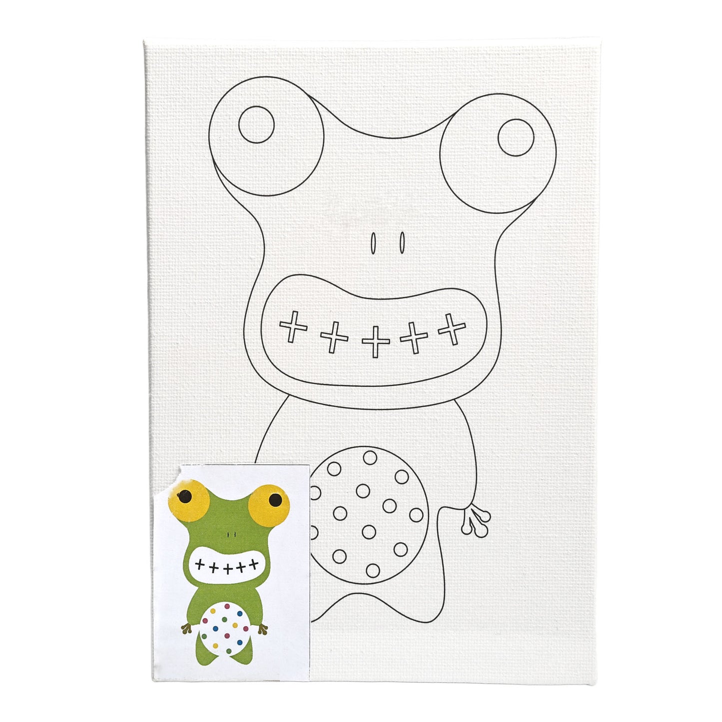 Coloring Painting Board Kit 13*18cm Cartoon for Kids and Students