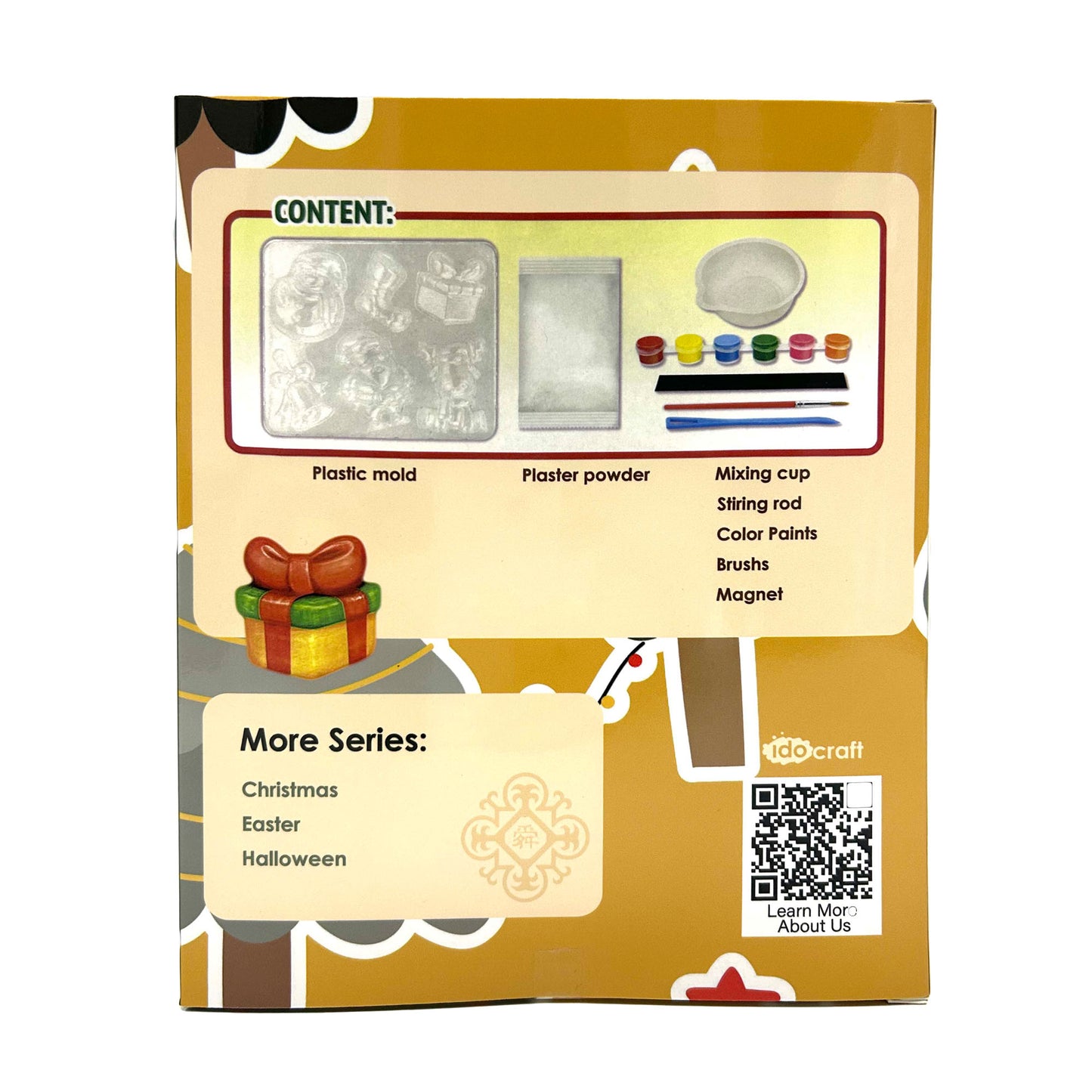 3D Magnet Plaster Painting Cartoon Image Kit