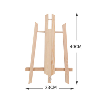 Tabletop Wooden H-Frame Easel