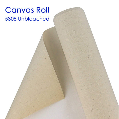 Cotton Canvas Roll for Students Acrylic Oil Painting
