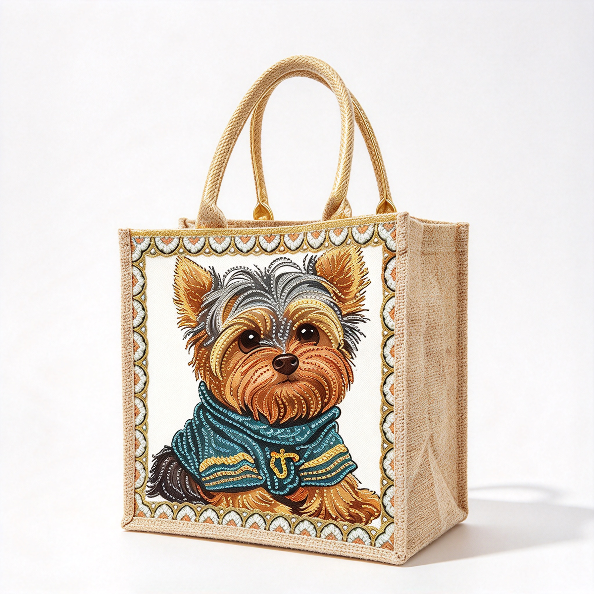 Diamond Painting Linen Bag Handbag 45*28*13 cm DIY