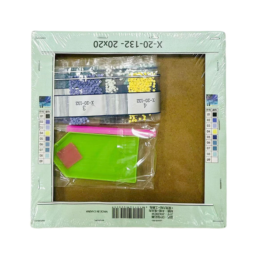 Diamond Painting 20*20 cm Craft by Numbers Stretched Canvas