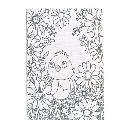 Coloring Painting Board Kit 13*18cm Cartoon for Kids and Students