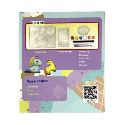 3D Magnet Plaster Painting Cartoon Image Kit