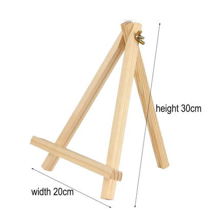 Wooden Tripod Tabletop Easel for Kids or Students