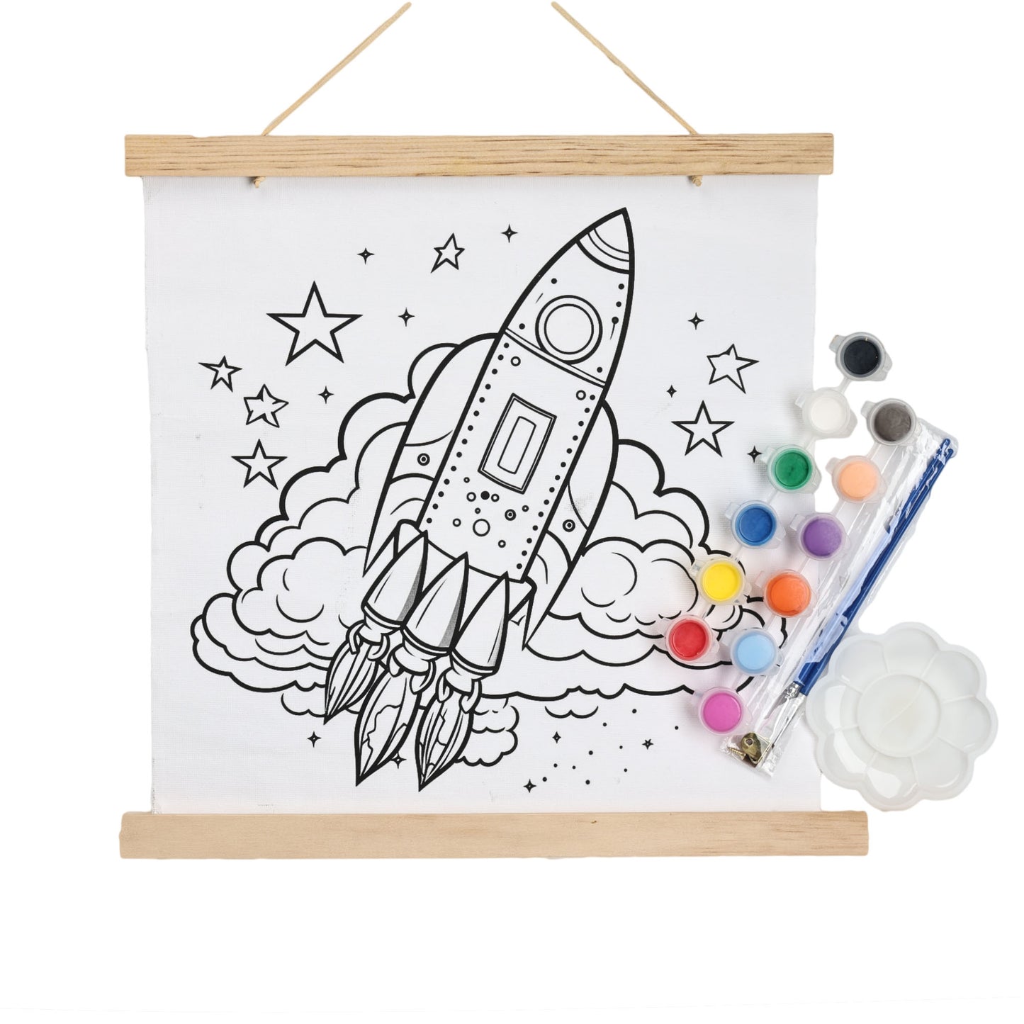 Coloring Hanging Painting 30*30 cm