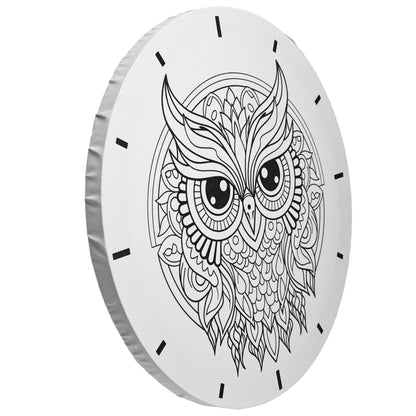 Coloring Painting 30*30 cm Round Stretched Canvas for Adults