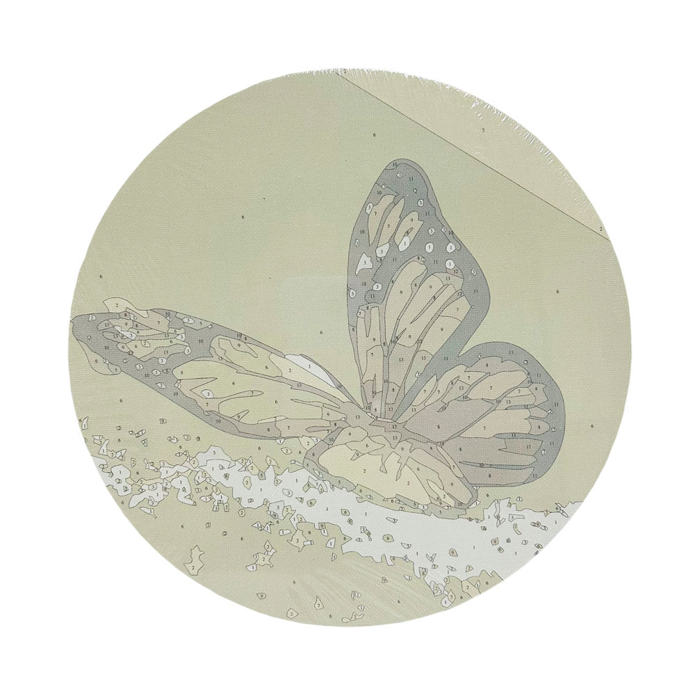 Paint By Number, Pine Wood and Primed 70% cotton, Rectangle 25*25cm(10''*10'')