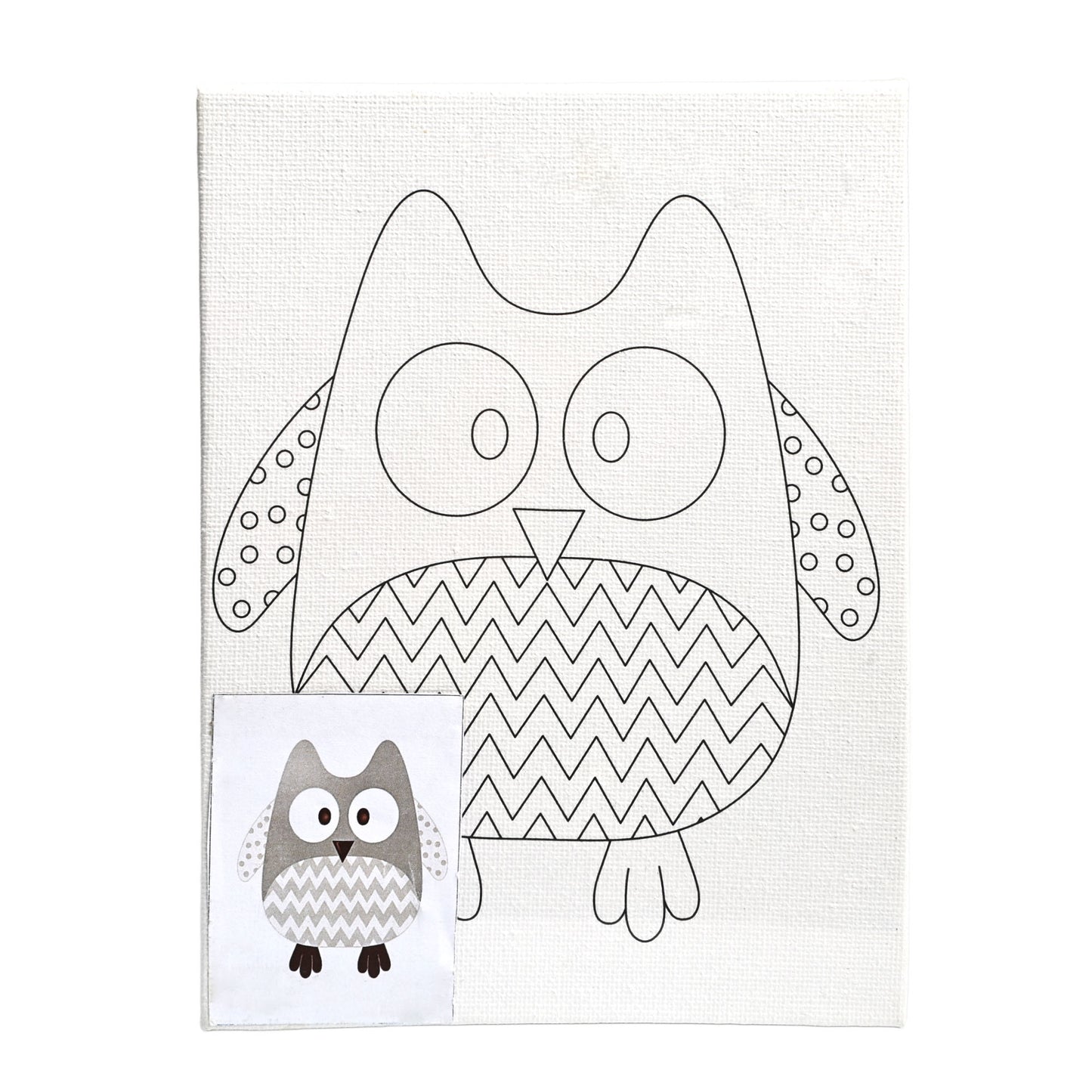 Coloring Painting Board Kit 13*18cm Cartoon for Kids and Students