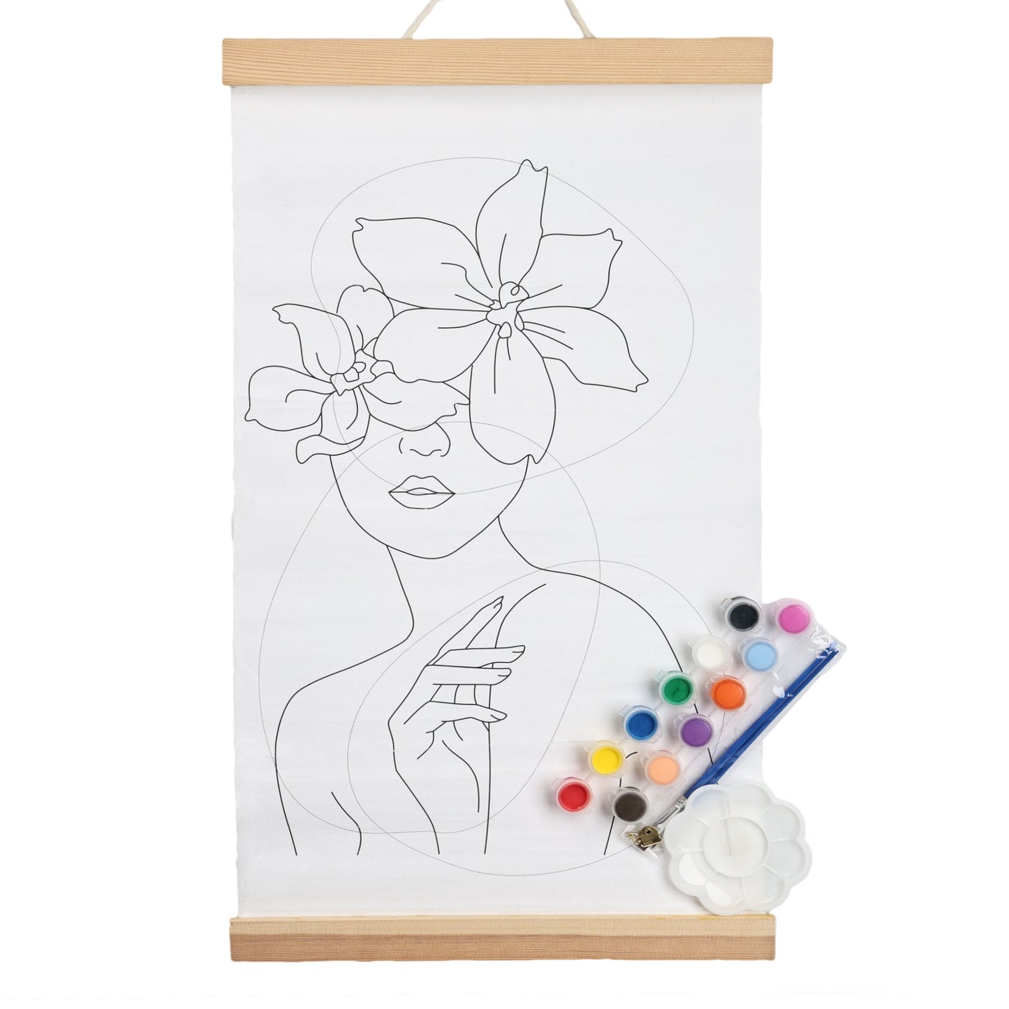 Coloring Hanging Painting 20*35 cm