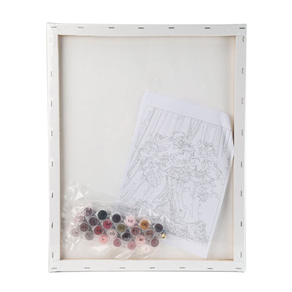 Lienzo estirado para pintar por números de 40 x 50 cm