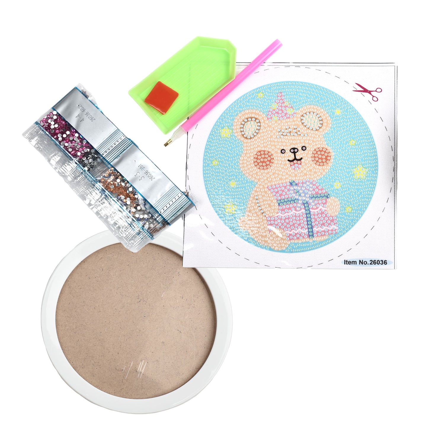Diamond Painting Craft by Numbers for Kids or Students