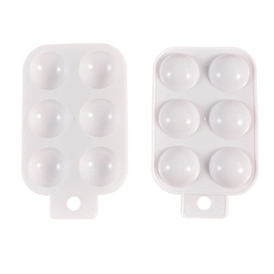 Rectangle Painting Palette 6 Wells with 1 Handle