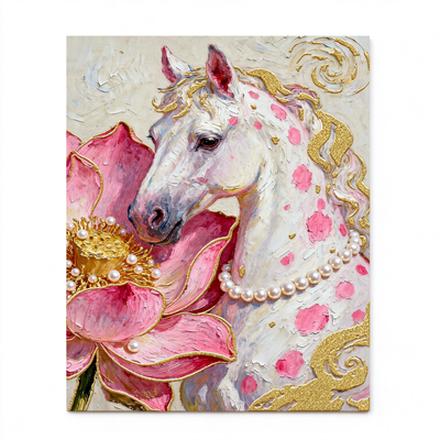 Gold Stamping Paint by Numbers 40*50 cm Animal