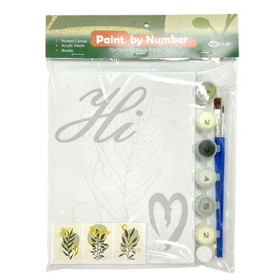 Paint By Number with Gold Foil 15*20cm 3 PCS /set