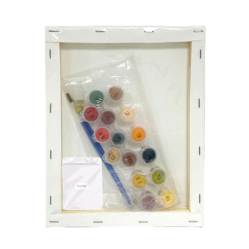 Paint By Number with Gold Foil 20*25 cm