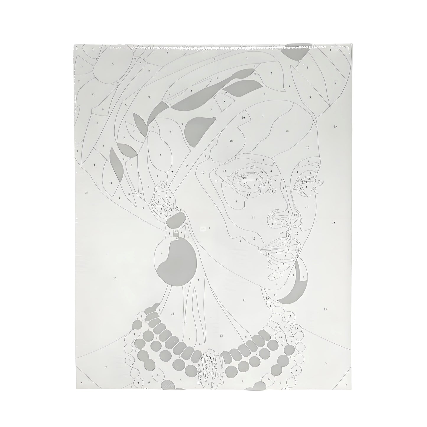 Paint By Number with Gold Foil 20*25 cm