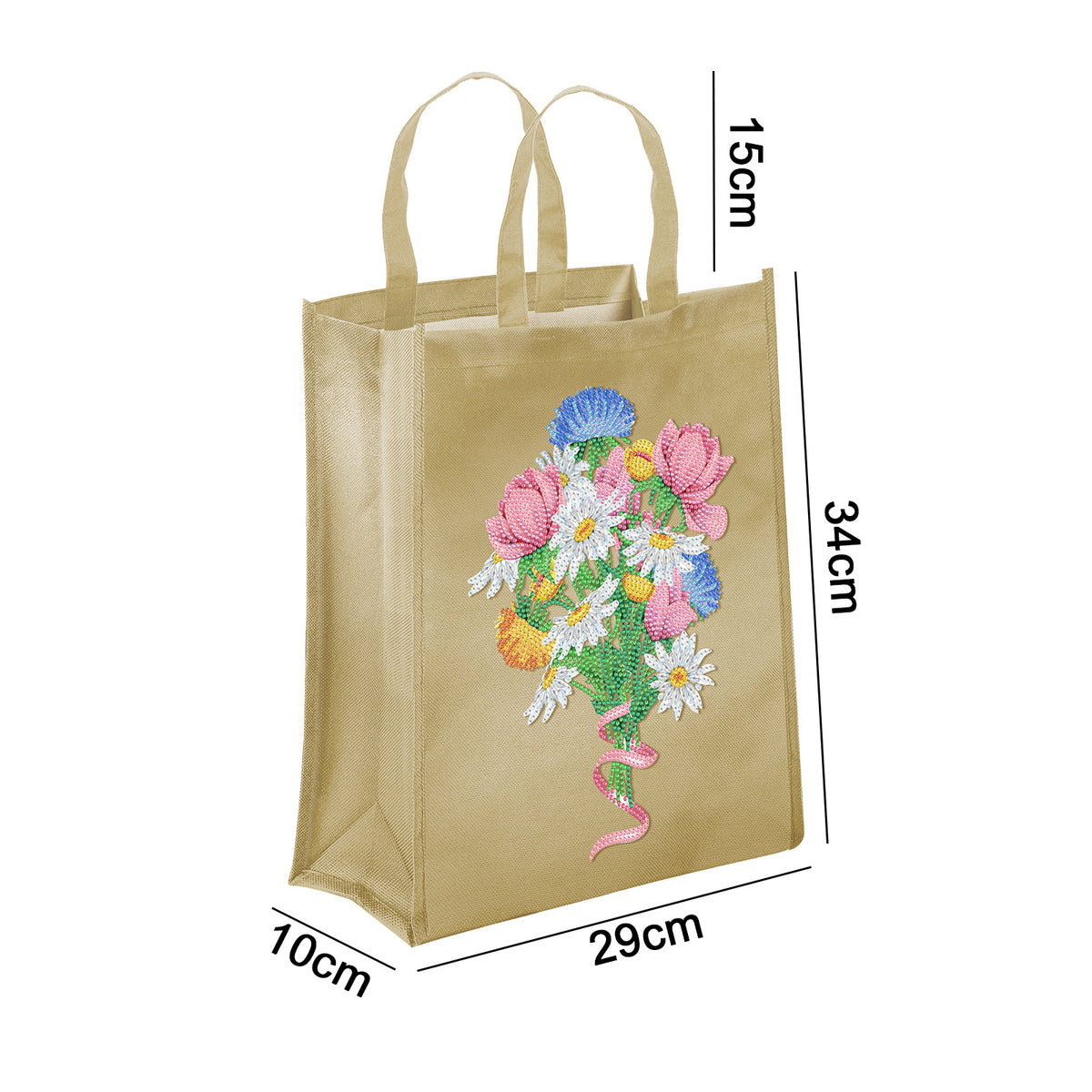 Diamond painting eco-friendly bag - Oxford fabric material handbag 35*8*2.5 cm DIY