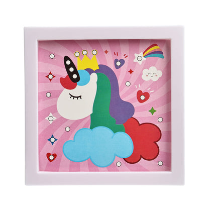 DIY Paperboard with Multi-colored Crafts Pompom Balls